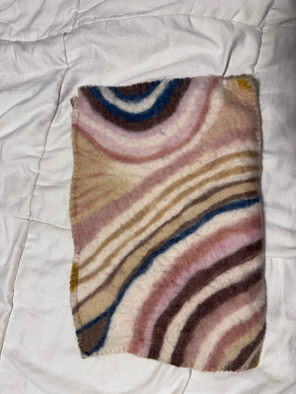 Anthropologie 100% Wool Laptop Sleeve